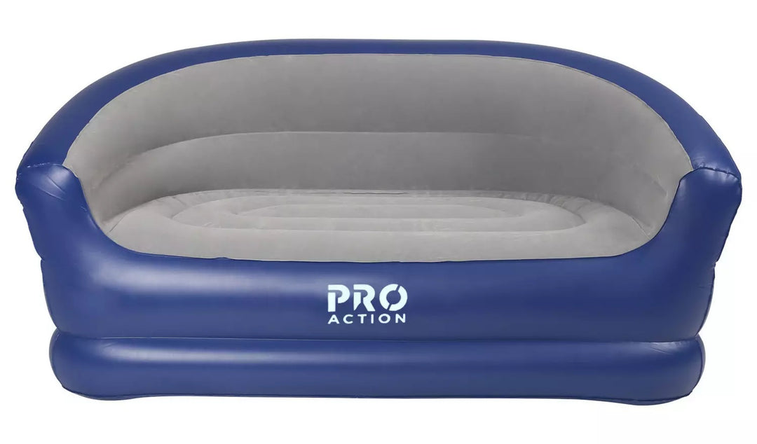 ProAction Flocked Double Inflatable Camping Sofa
