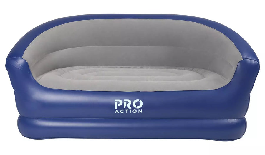 ProAction Flocked Double Inflatable Camping Sofa