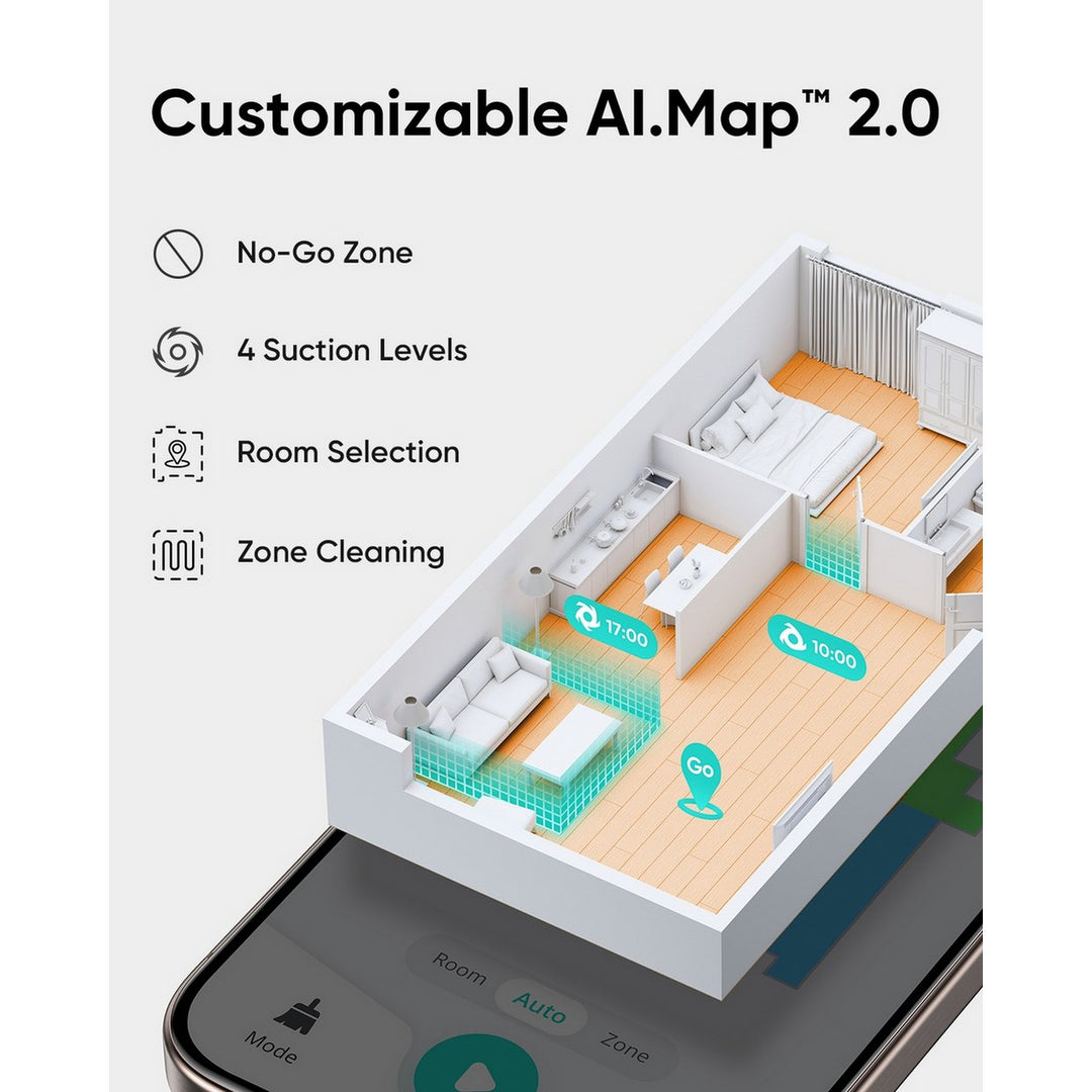 eufy L60 Hybrid Robot Vacuum &amp; Mop with Self-Empty Station
