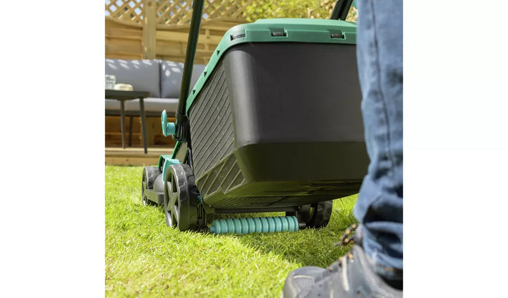 McGregor MCR2134A 34cm Cordless Rotary Lawnmower - 21.6V - (No Battery, No Charger) - USED ITEM