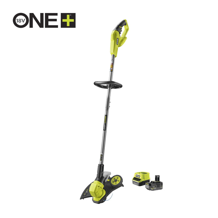 Ryobi RY18LT33A-140 18V ONE+ Cordless 33cm EasyEdge™ Grass Trimmer Starter Kit (1 x 4.0Ah)