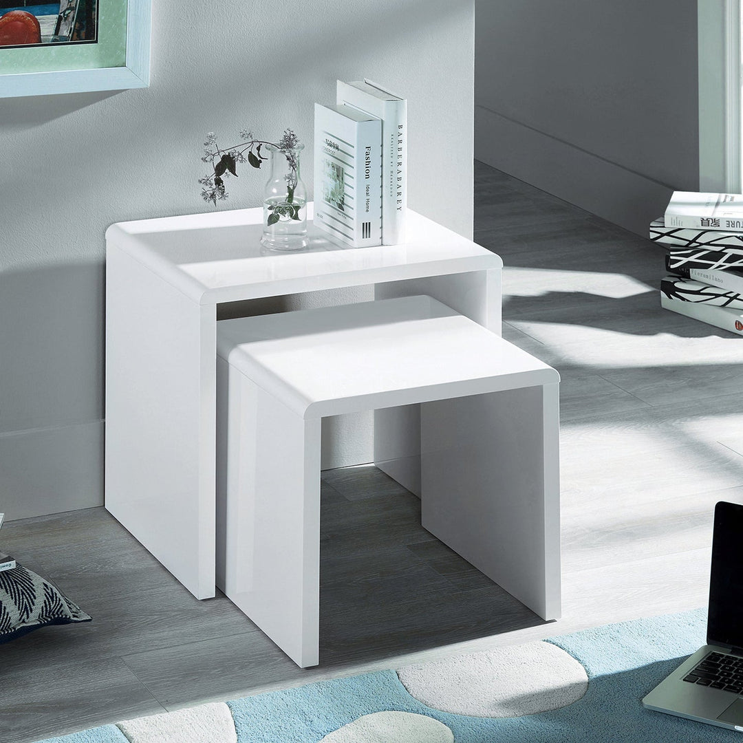 Julian Bowen Manhattan High Gloss Nest of Tables