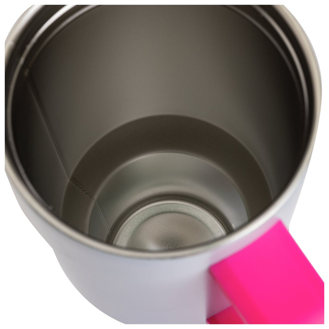 Habitat Pink Handle Thermal Blue Travel Mug - 1182ml