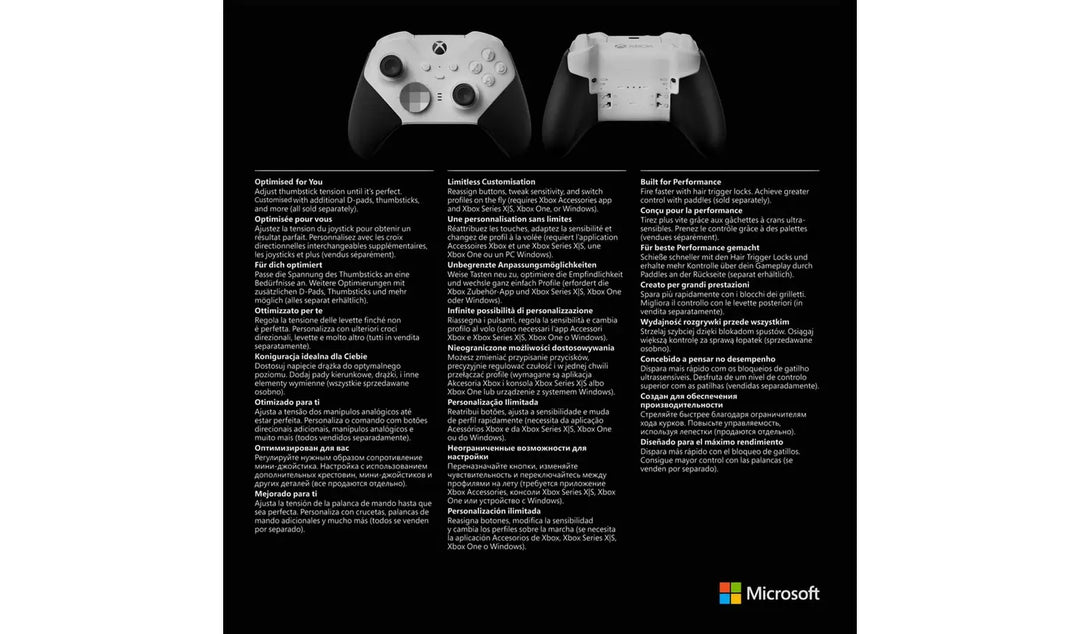 Xbox Elite Wireless Controller Series 2 - Core - White