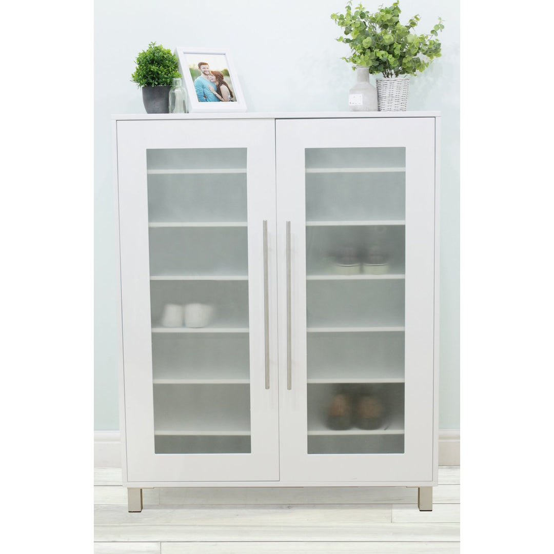 Home 2 Door Lydiard Storage Shoe Cabinet - White