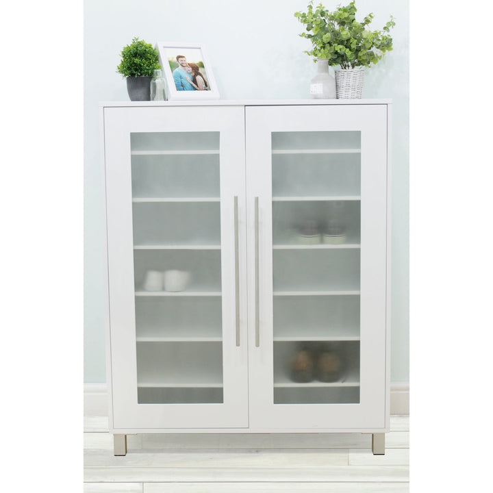 Home 2 Door Lydiard Storage Shoe Cabinet - White