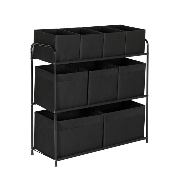Home 9 Box Storage Unit - Black