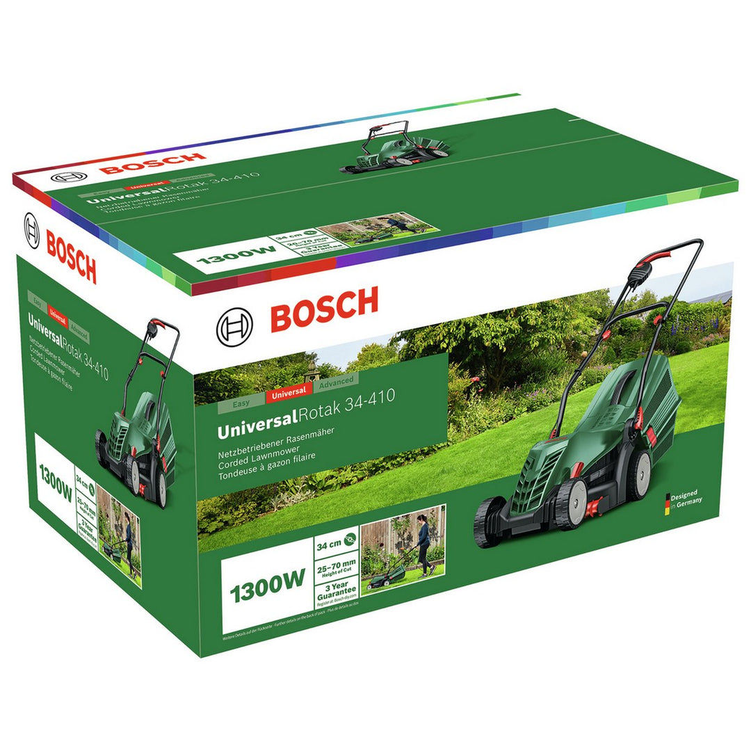 Bosch UniversalRotak 34-410 34cm Corded Lawnmower