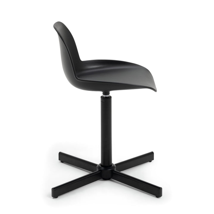Habitat Nova Plastic Office Chair - Black