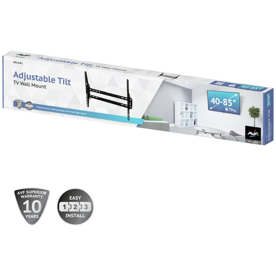 AVF Superior Adjustable Tilt 40-85 Inch TV Wall Bracket