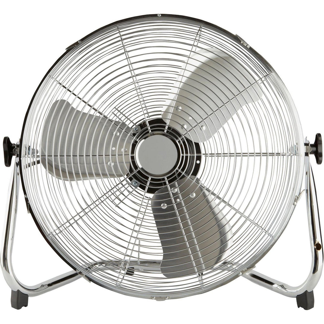 Challenge Chrome High Velocity Tilting Fan - 18 Inch