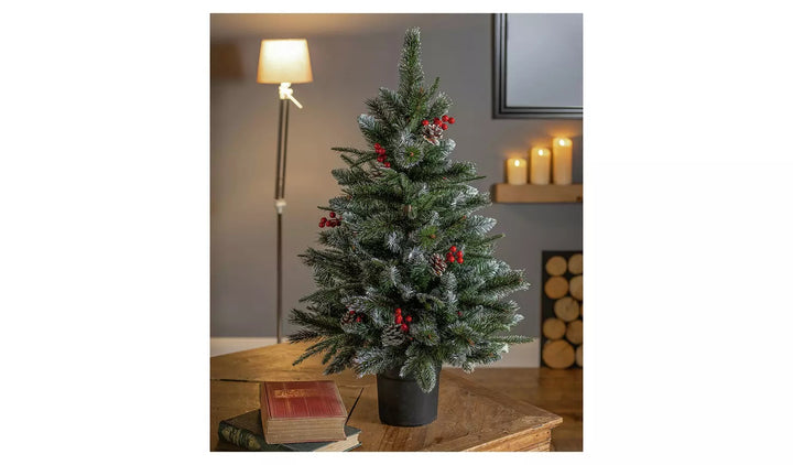 Premier Decorations 3ft New Jersey Spruce Christmas Tree