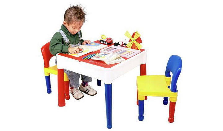 Liberty House Multi-Purpose Activity Table & 2 Chairs