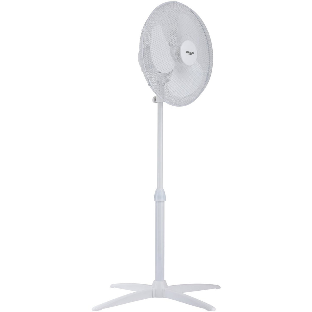 Bush White Pedestal Fan - 16 Inch
