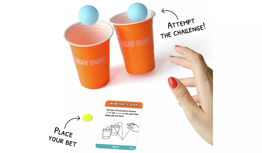 Beat That! The Bonkers Battle of Wacky Challenges Party Game