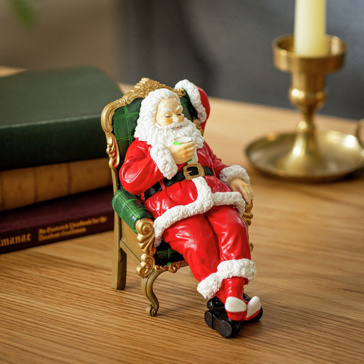 Home Sitting Santa Christmas Decoration