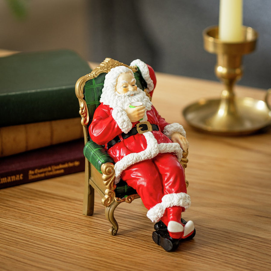 Home Sitting Santa Christmas Decoration