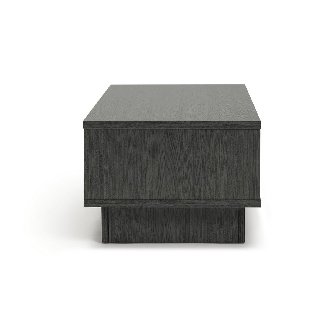 Home Cubes 1 Shelf Coffee Table - Black