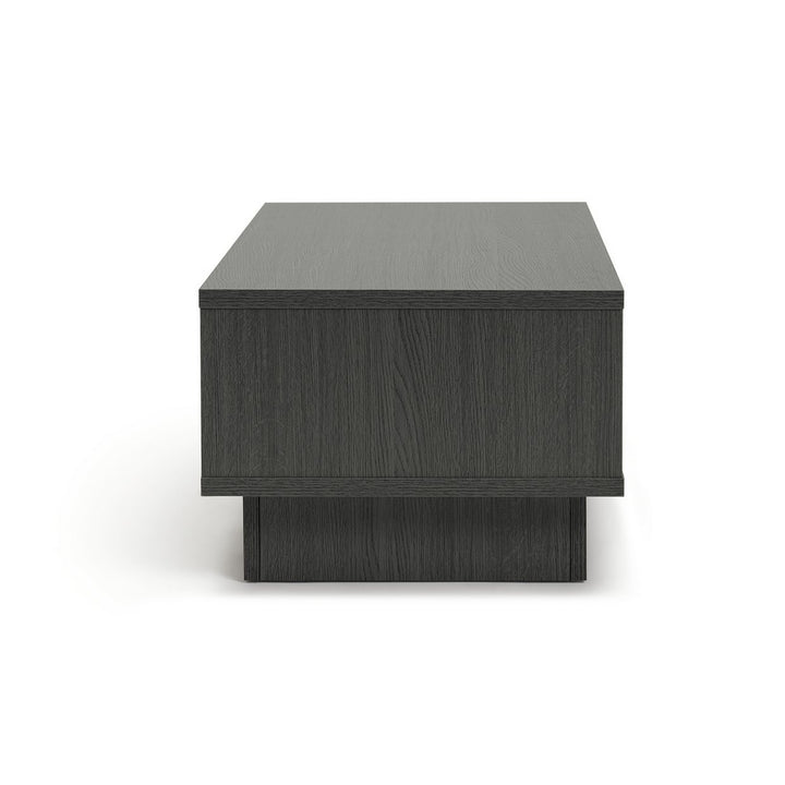 Home Cubes 1 Shelf Coffee Table - Black