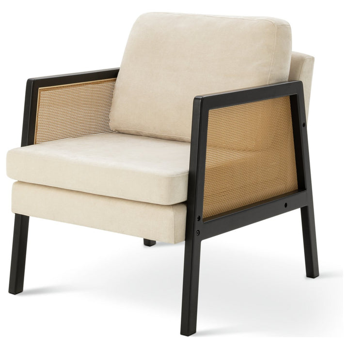 Habitat Rattan Armchair - Cream