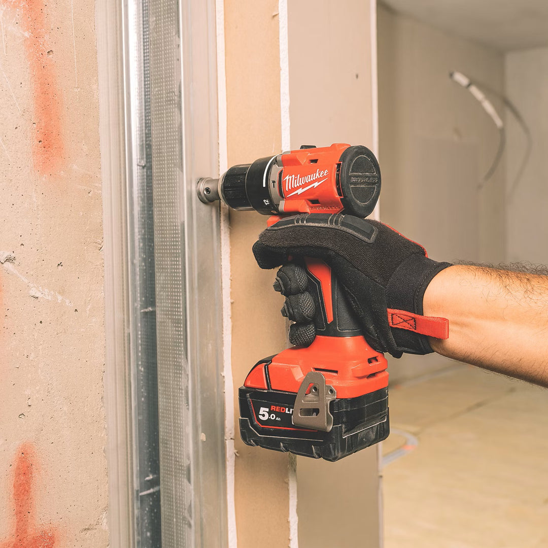 Milwaukee Next Generation M18BLPDRC-502C 18V 2 x 5.0Ah Li-Ion RedLithium Brushless Cordless Combi Drill