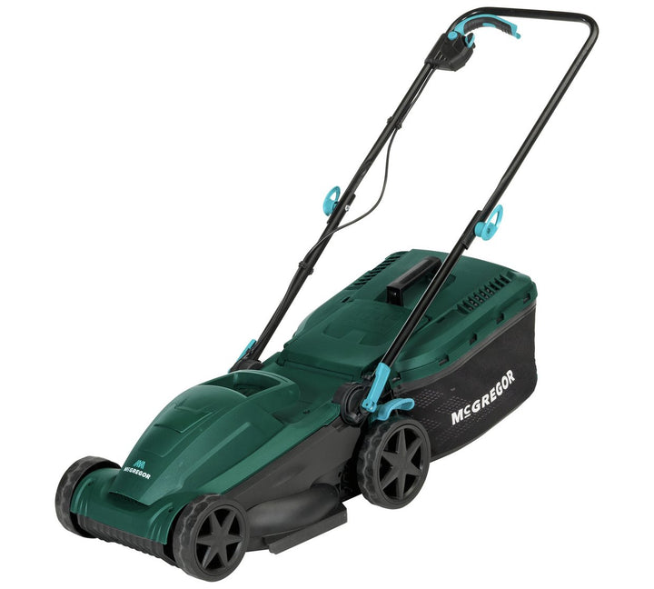McGregor MER1434 34cm Corded Rotary Lawnmower - 1400W