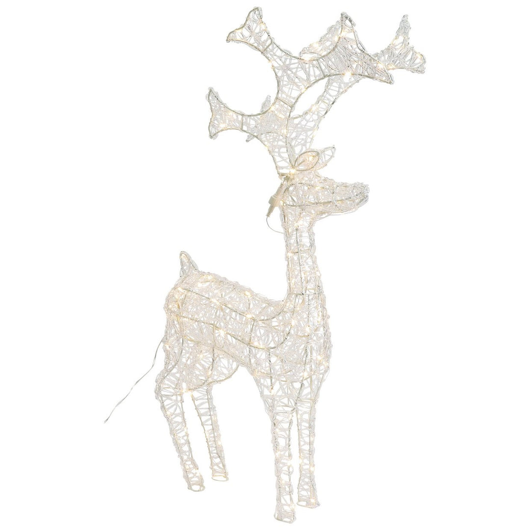 Habitat Christmas Decoration Standing Reindeer LED Lights - Warm White