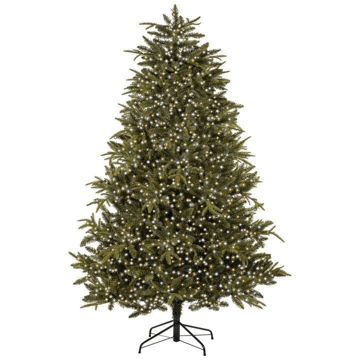 Premier Decorations 1000 White LED Christmas Tree Lights