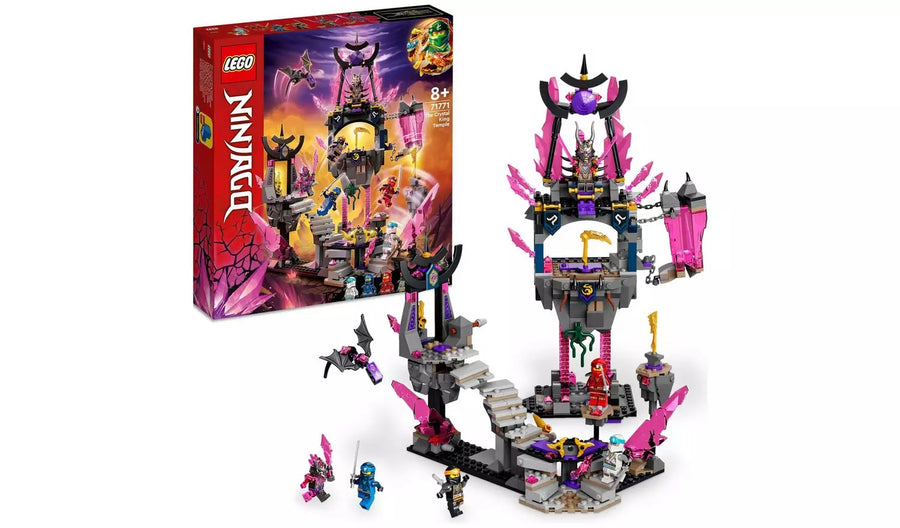 LEGO NINJAGO The Crystal King Temple Action Playset 71771
