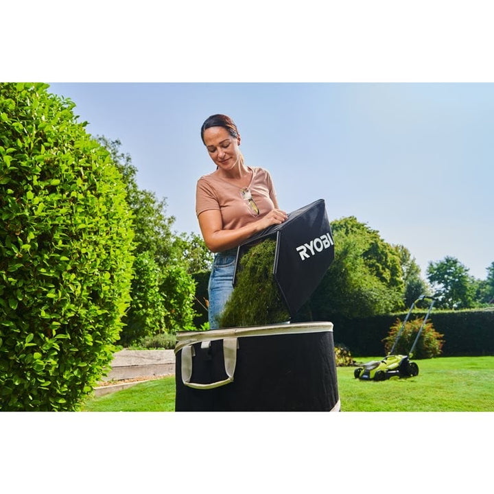 Ryobi RY18LMX33A-0 18V ONE+ Cordless Brushless 33cm Lawn Mower (Bare Tool)