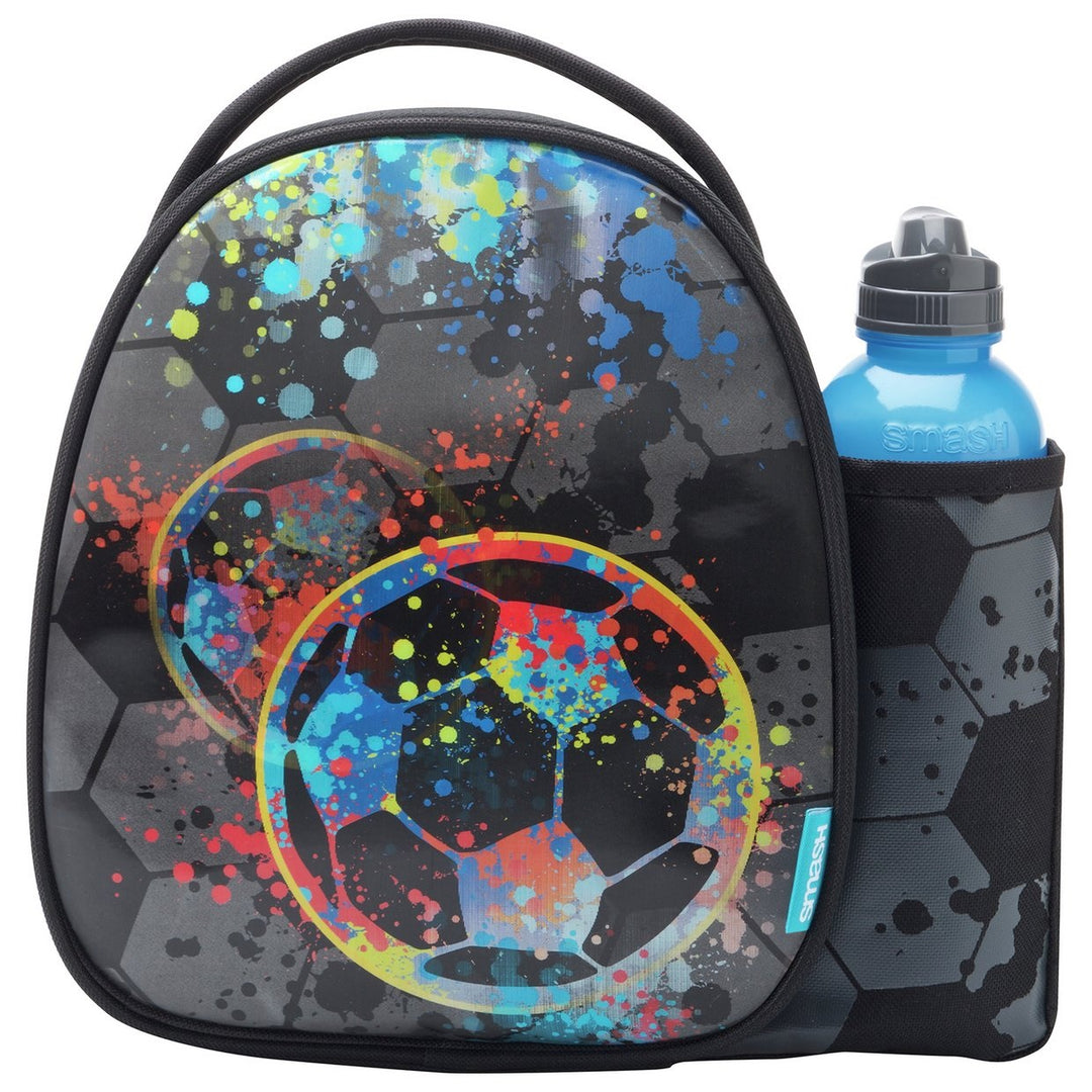 Football lenticular bag and bottle