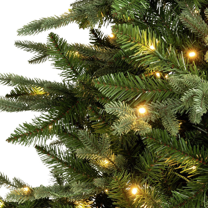 Habitat 7ft Pre lit Upswept Mixed Tip Christmas Tree