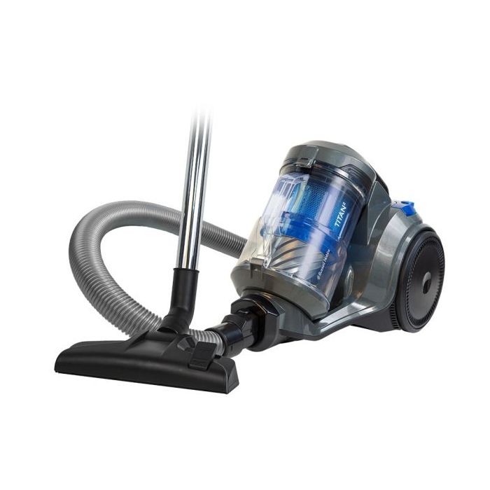 Russell Hobbs Titan RHCV4101 Cylinder Bagless Vacuum Cleaner - Grey & Blue