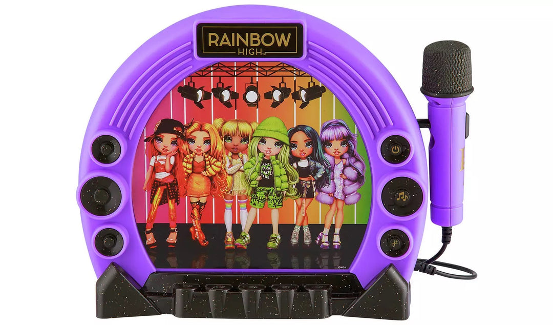 eKids Rainbow High Sing-A-Long Boombox
