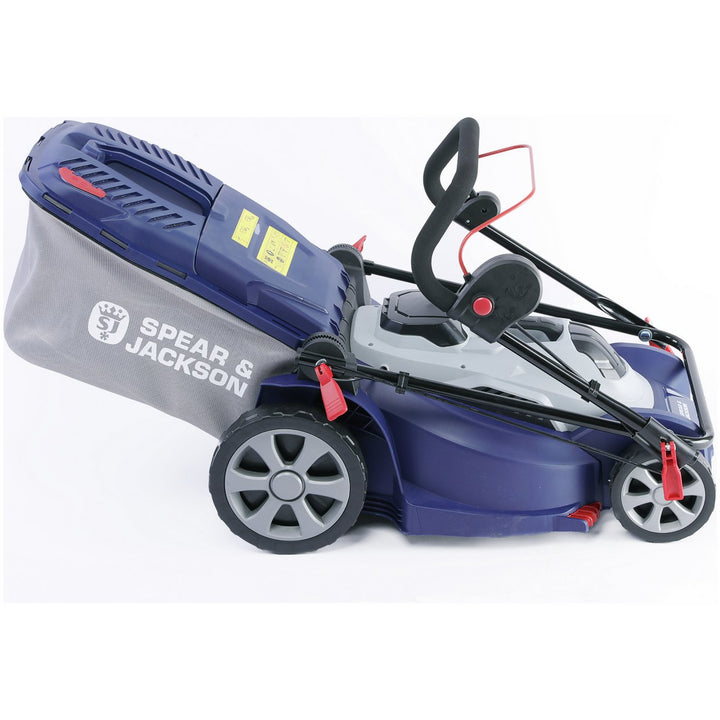 Spear &amp; Jackson 44cm Cordless Rotary Lawnmower 36V Garden Push Mower - USED ITEM