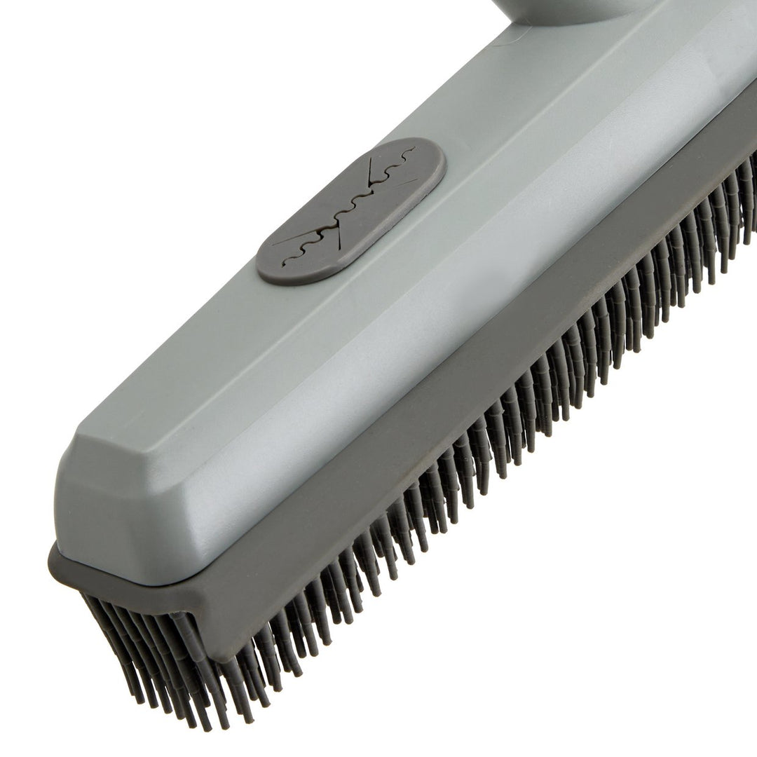 Home Long Handled Pet Broom - Grey