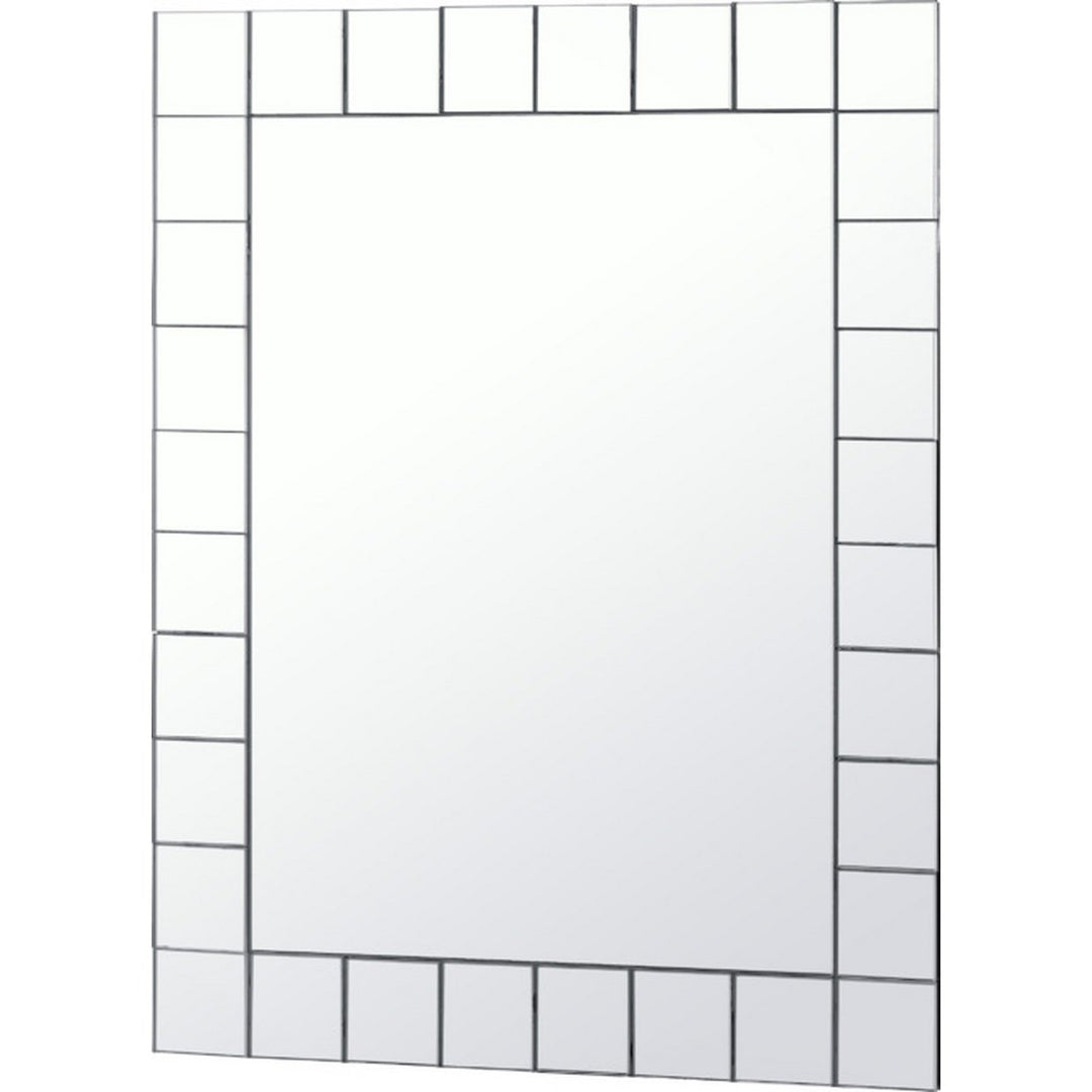 Home Rectangular Mosaic Bathroom Mirror