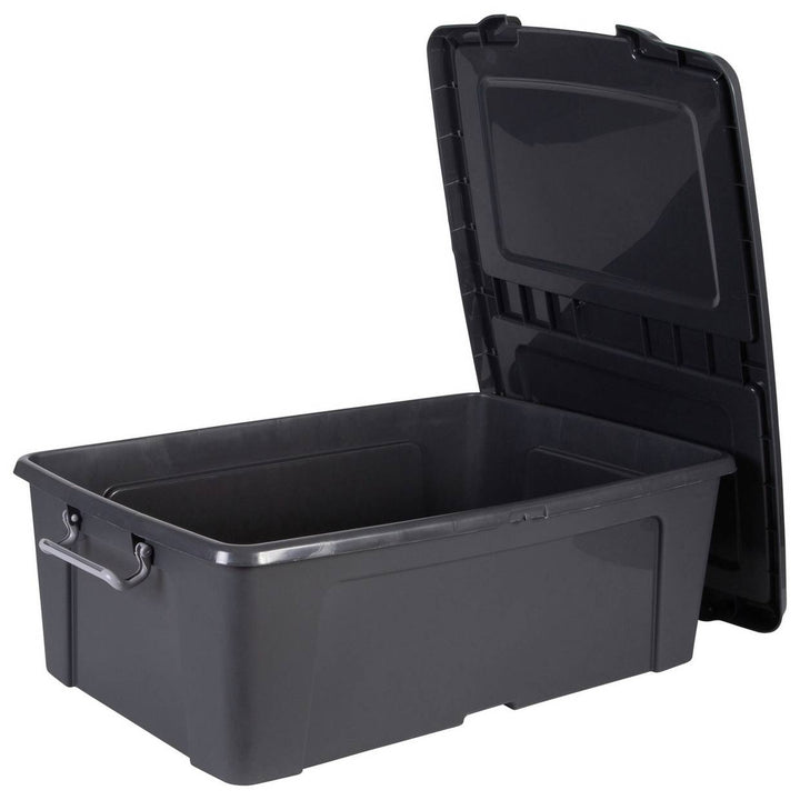 Strata Smart 2 x 50L Underbed Recycled Plastic Storage Boxes