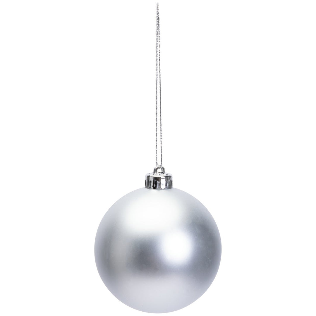 Home Pack Of 49 Christmas Tree Baubles Decoration - Silver