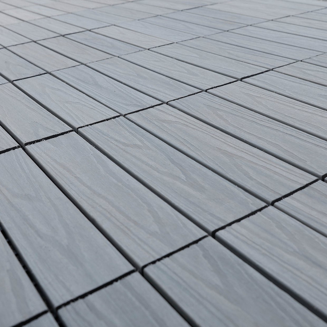 Workpro Decking Tiles 4 Pack - Grey