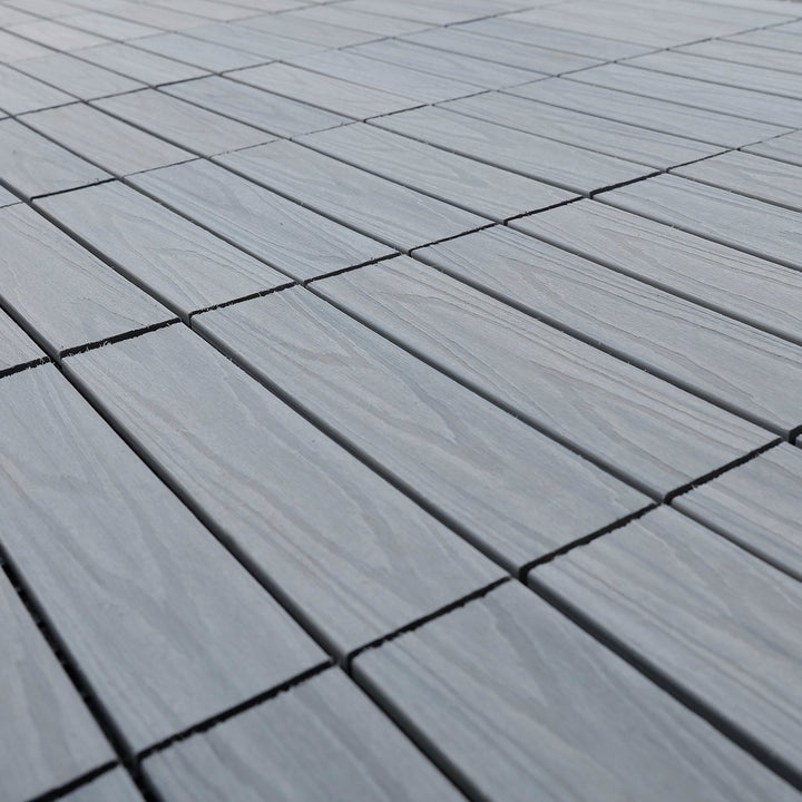 Workpro Decking Tiles 4 Pack - Grey