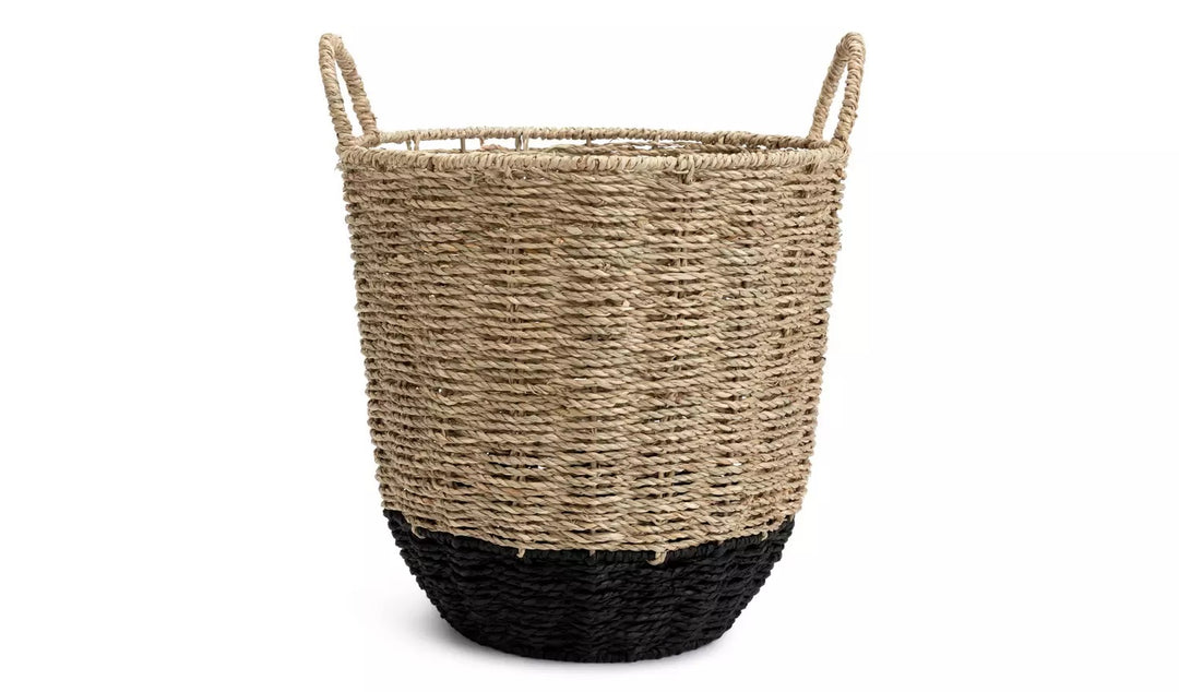 Habitat 27L Seagrass Small Storage Basket - Naturals