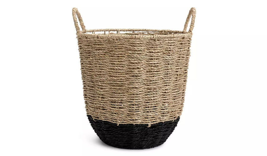 Habitat 27L Seagrass Small Storage Basket - Naturals