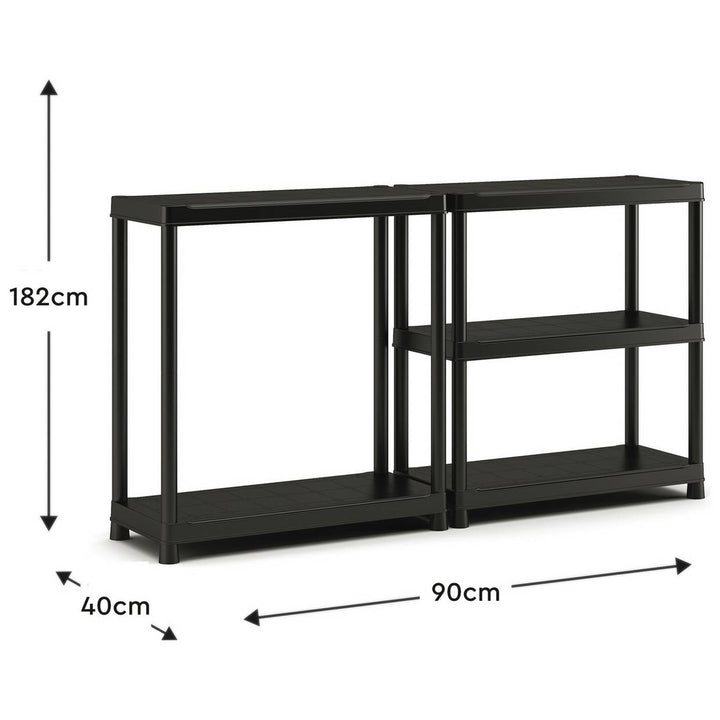 Keter Plus 5-Tier Heavy Duty Shelving Unit