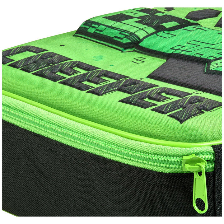 Minecraft Creeper Eva Lunch School Bag
