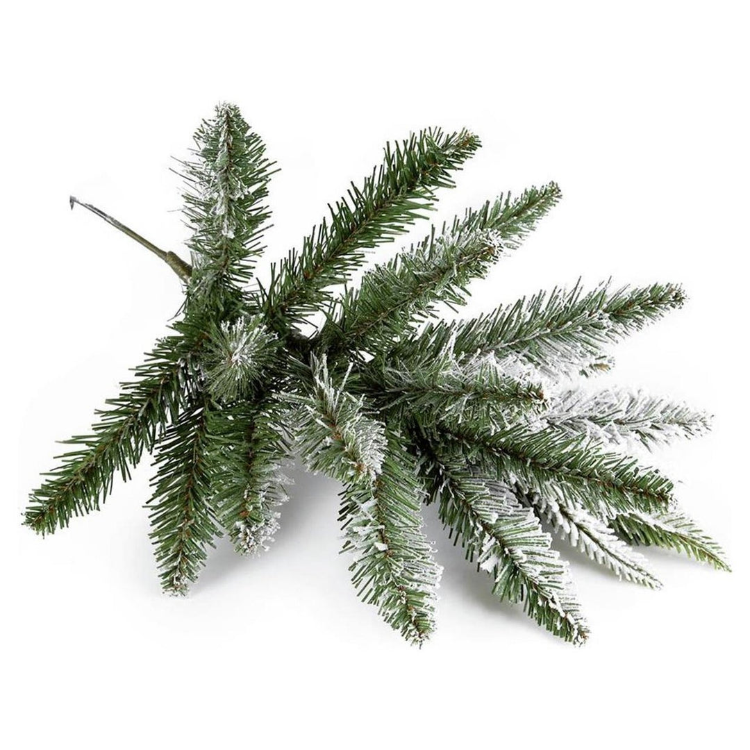 Premier Decorations Flocked Lapland Spruce Christmas Tree - 5ft