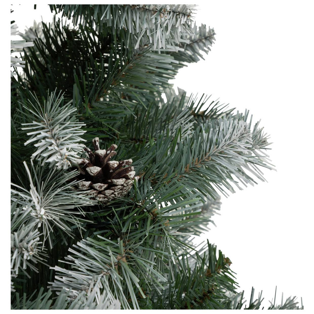 Habitat 5ft Blue Oscar Pine Cone Christmas Tree