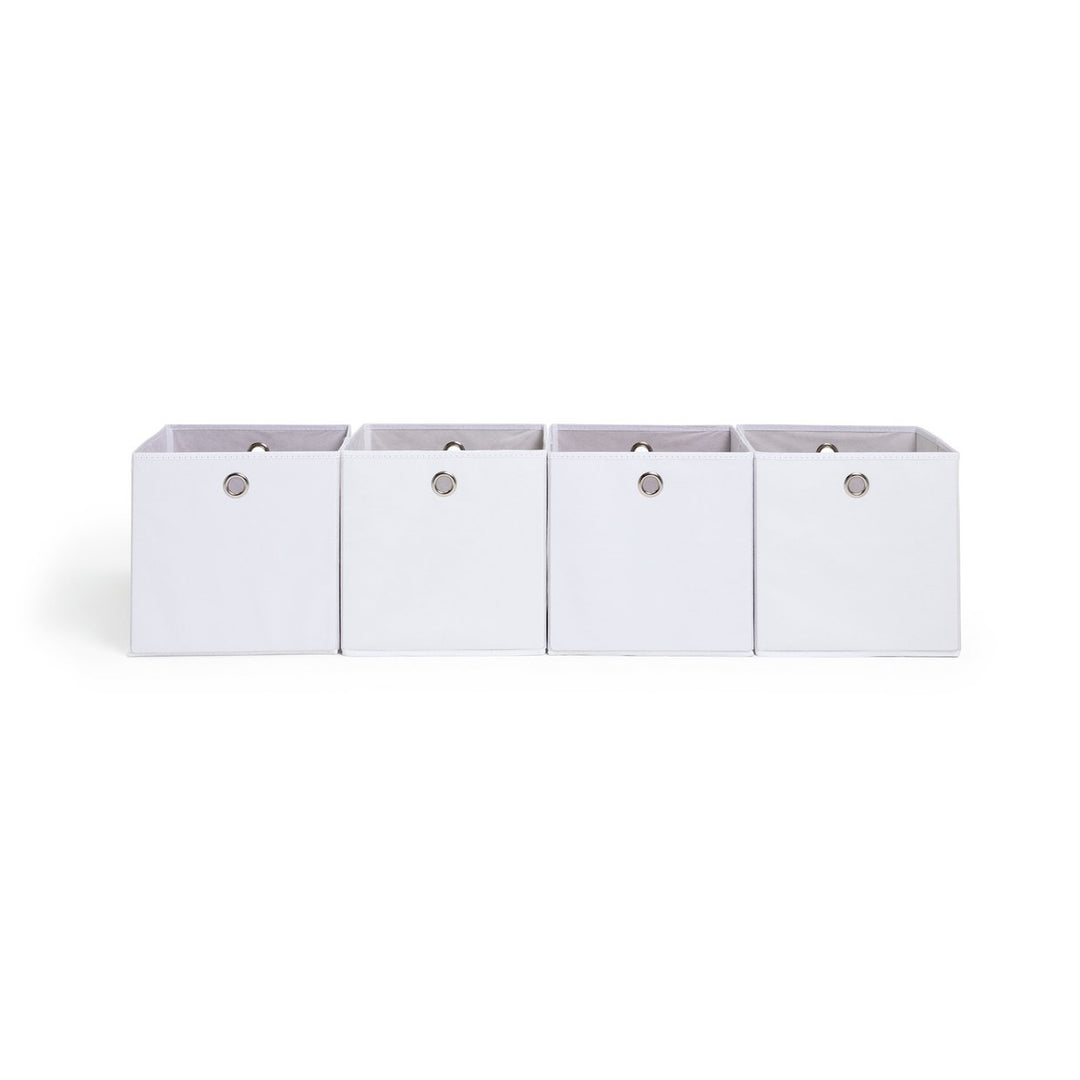 Home Set of 4 Squares Plus Boxes - White
