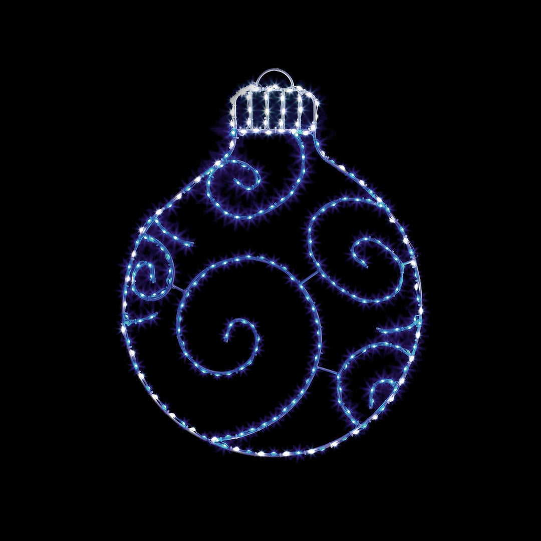 Premier Decorations Christmas Twinkling Bauble Decoration