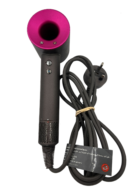 Dyson Supersonic Hair Dryer - Iron Fuchsia - With 3 Attachments